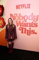 KRISTEN BELL at Nobody Wants This Fan Screening in New York 09/23/2024