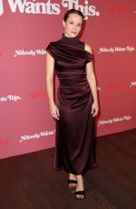 KRISTEN BELL at Nobody Wants This Photocall in Los Angeles 09/18/2024
