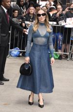 KRISTEN BELL Leaves GMA in New York 09/22/2024