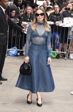 KRISTEN BELL Leaves GMA in New York 09/22/2024
