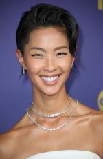 KRISTEN KISH at 76th Emmy Awards at Peacock Theatre in Los Angeles 09/15/2024