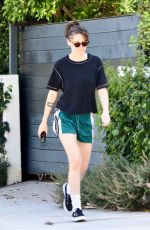 KRISTEN STEWART Out for a Solo Walk in Los Feliz 09/12/2024