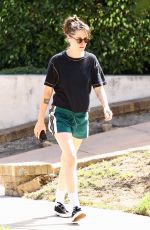 KRISTEN STEWART Out for a Solo Walk in Los Feliz 09/12/2024