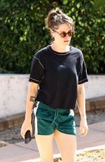 KRISTEN STEWART Out for a Solo Walk in Los Feliz 09/12/2024