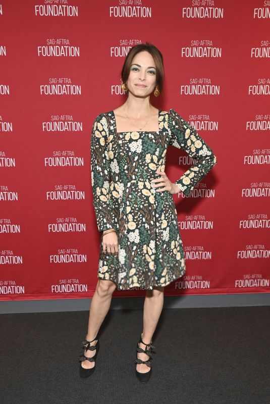 KRISTIN KREUK at SAG-AFTRA Foundation Conversations Presents Murder In A Small Town in Los Angeles 09/05/2024