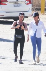 KYLE RICHARDS Out Hiking with Friends in Los Angeles 09/03/2024