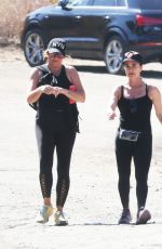 KYLE RICHARDS Out Hiking with Friends in Los Angeles 09/03/2024