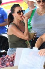 KYLE RICHARDS Out Shopping at Farmers Market in Studio City 09/08/2024