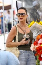 KYLE RICHARDS Out Shopping at Farmers Market in Studio City 09/08/2024