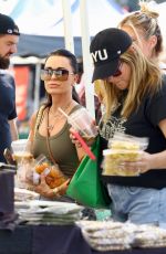 KYLE RICHARDS Out Shopping at Farmers Market in Studio City 09/08/2024