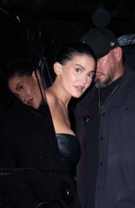 KYLIE JENNER and ANASTASIA KARANIKOLAOU Leaves Rosalia