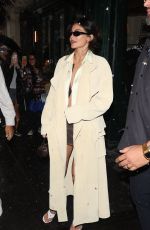 KYLIE JENNER Out for Lunch at Zeffirino in Paris 09/26/2024