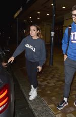 KYM MARSH and Samuel Thomas Leaves Empire Theatre in Liverpool 09/24/2024