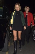 LADY AMELIA WINDSOR Arrives at Burberry Afterparty at London Fashion Week 09/16/2024