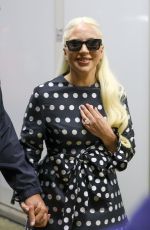LADY GAGA and Michael Polansky Arrives at Venice Film Festival 09/02/2024