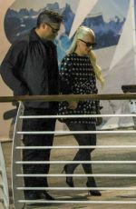 LADY GAGA and Michael Polansky Arrives at Venice Film Festival 09/02/2024