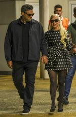 LADY GAGA and Michael Polansky Arrives at Venice Film Festival 09/02/2024