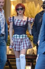 LADY GAGA and Michael Polansky Leaves Their Hotel in London 09/26/2024