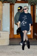 LADY GAGA and Michael Polansky on a Dinner Date at Soho House in Malibu 09/16/2024
