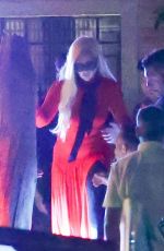 LADY GAGA Leaves a Warner Bros Dinner in Venice 09/03/2024