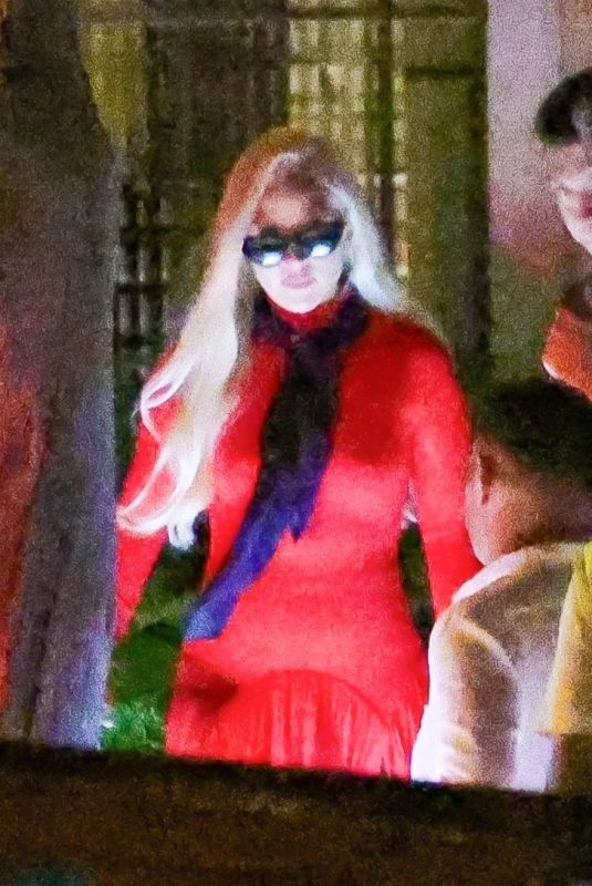 LADY GAGA Leaves a Warner Bros Dinner in Venice 09/03/2024