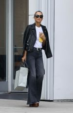 LAETICIA HALLYDAY Out Shopping in Beverly Hills 09/22/2024
