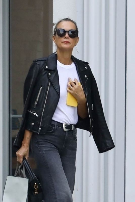LAETICIA HALLYDAY Out Shopping in Beverly Hills 09/22/2024