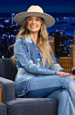 LAINEY WILSON at Tonight Show Starring Jimmy Fallon 09/10/2024