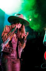 LAINEY WILSON Performs at 107.5 River On The Rooftop Concert Series in Nashville 09/24/2024