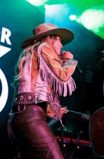 LAINEY WILSON Performs at 107.5 River On The Rooftop Concert Series in Nashville 09/24/2024