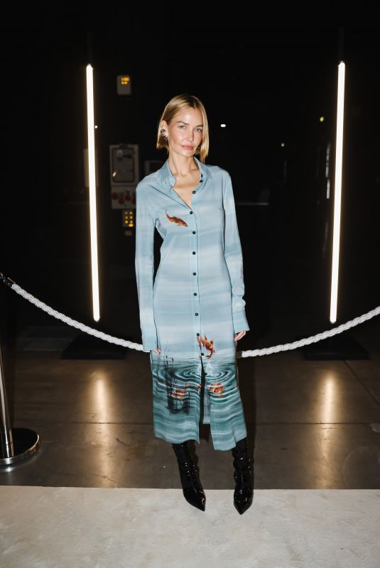 LARA WORTHINGTON at Ferragamo Show at Milan Fashion Week 09/21/2024