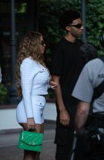 LARSA PIPPEN Out at a Park in Milan 09/21/2024