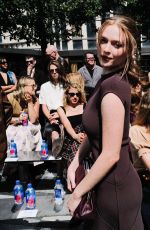 LARSEN THOMPSON at Jason Wu Fashion Show in New York 09/08/2024