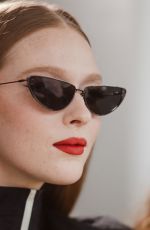 LARSEN THOMPSON at Nanushka SS25 Fashion Show in New York 09/07/2024
