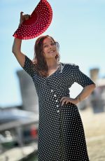 LAURE CALAMY at Une Amie Devouee Photocall at 26th La Rochelle Fiction Festival 09/13/2024