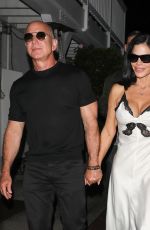 LAUREN SANCHEZ and Jeff Bezos Arrives at Giorgio Baldi in Santa Monica 08/30/2024