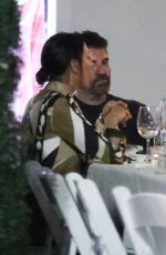 LAUREN SILVERMAN and Simon Cowell Out for Dinner with Friends in Malibu 09/01/2024