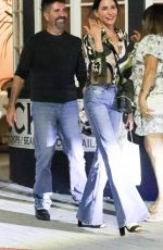 LAUREN SILVERMAN and Simon Cowell Out for Dinner with Friends in Malibu 09/01/2024