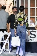 LAUREN SILVERMAN and Simon Cowell Out for Dinner with Friends in Malibu 09/01/2024