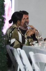LAUREN SILVERMAN and Simon Cowell Out for Dinner with Friends in Malibu 09/01/2024