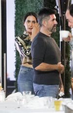 LAUREN SILVERMAN and Simon Cowell Out for Dinner with Friends in Malibu 09/01/2024