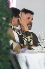 LAUREN SILVERMAN and Simon Cowell Out for Dinner with Friends in Malibu 09/01/2024