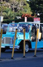 LAUREN SILVERMAN and Simon Cowell Ride Through Streets of Malibu 08/31/2024