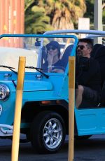 LAUREN SILVERMAN and Simon Cowell Ride Through Streets of Malibu 08/31/2024