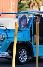 LAUREN SILVERMAN and Simon Cowell Ride Through Streets of Malibu 08/31/2024