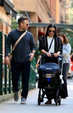 LEA MICHELE and Zandy Reich Out with Their Baby in New York 09/09/2024