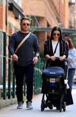 LEA MICHELE and Zandy Reich Out with Their Baby in New York 09/09/2024