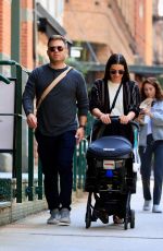 LEA MICHELE and Zandy Reich Out with Their Baby in New York 09/09/2024
