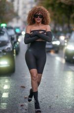 LEILA DEPINA Out at Paris Fashion Week 09/23/2024