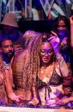 LELE PONS, WINNIE HARLOWm SHAKIRA and ANITTA at LIV Miami 09/15/2024